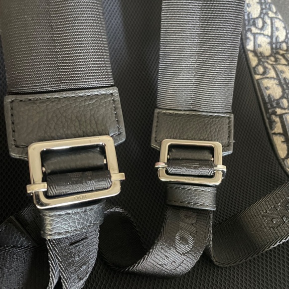 Dior Motion Backpack In Oblique Jacquard And Grained Calfskin Leather - Picture 7 of 8